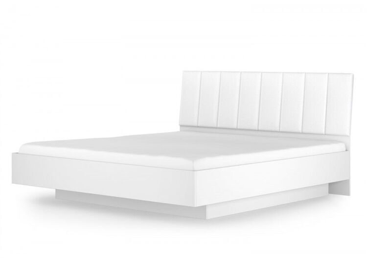 Марсель Кровать-7 Белая с подъёмный орт. основанием